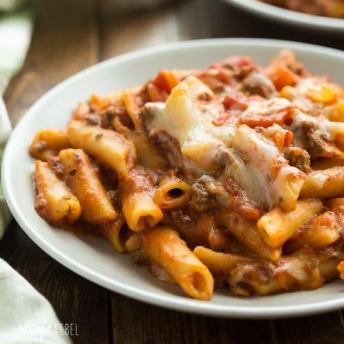 Slow cooker baked ziti