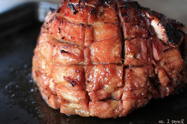 Ham With Brown Maple Sugar Glaze