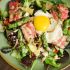 Shallot and Asparagus Steak Salad