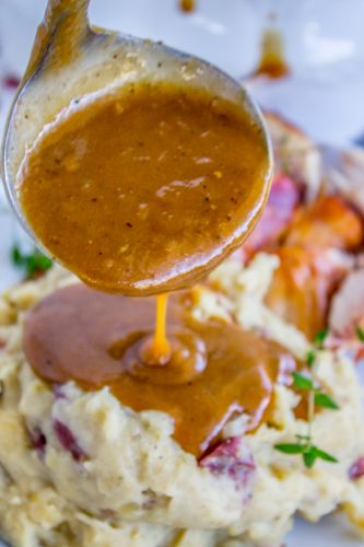 Make gravy ahead of time