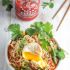 20-minute spicy Sriracha ramen noodle soup