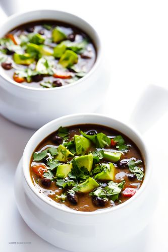 Slow Cooker Black Bean Soup