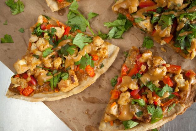 Thai pizza