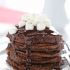 Hot chocolate pancakes