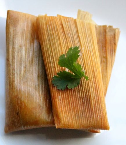 Rajas con Queso (Jalapeño and Cheese Tamales)