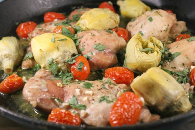 Tomato & Artichoke Chicken