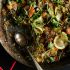 Shrimp and Spring Vegetable Cauliflower Rice Paella
