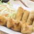 Homemade chicken egg rolls