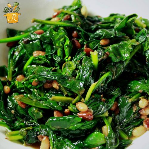 Lemon Sautéed Spinach