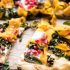 Caramelized Onion Butternut Squash and Crispy Kale Pizza