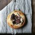 Bialys Stuffed with Cream Cheese and Honey Dates