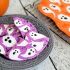 Halloween ghost chocolate bark