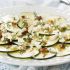 Zucchini carpaccio