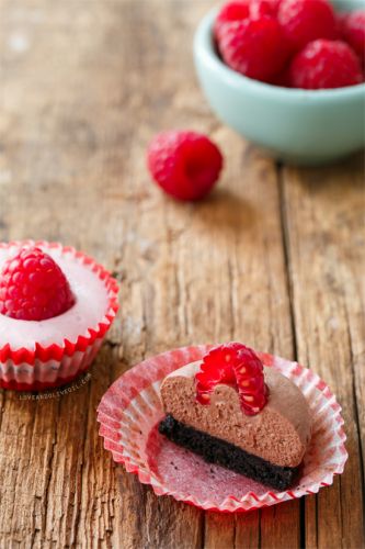 NO-Bake Raspberry Mousse Tartlets