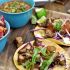 Beef tostadas