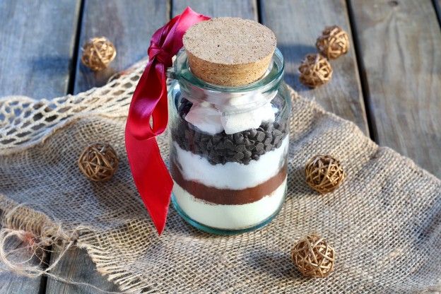 Homemade hot chocolate kit