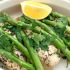 lemon and herb chicken with asparagus