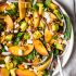 Summer Peach Spinach Salad with Avocado