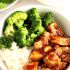 Quick Teriyaki chicken rice bowls