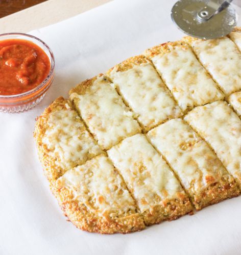 Quinoa crust pizza