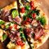 Grilled Pizzas with Eggplant & Prosciutto