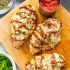 Hasselback Pizza Stuffed Chicken
