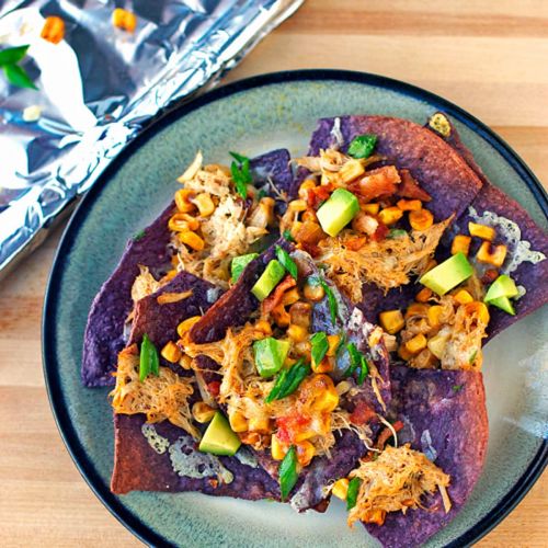 Crab & Avocado Nachos