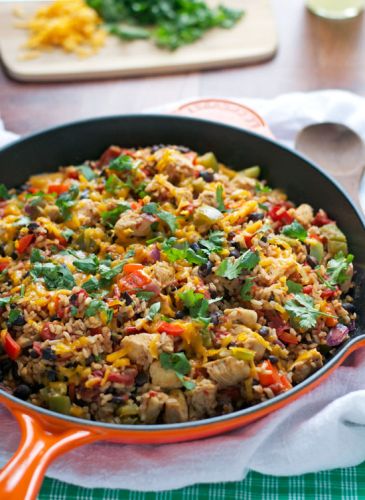One-skillet spicy Ranch chicken