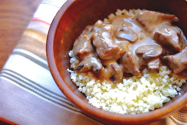 Slow Cooker Beef Stroganoff