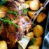 Slow cooked lamb shoulder