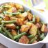 Turmeric Roasted Potatoes with Green Beans