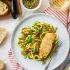 Italian chicken with zucchini noodles