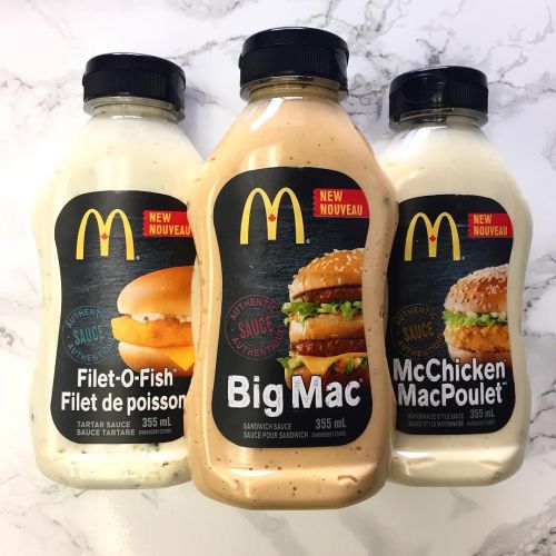 McDonald's sauces now available for sale in Canada