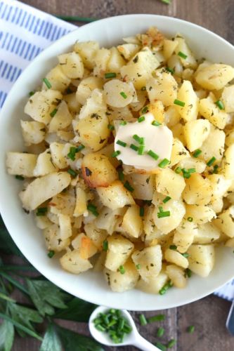 Slow cooker Ranch potatoes