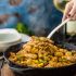 One Pan Southwest Chicken Alfredo Skillet