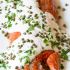 Smoky Oven Baked Salmon With Horseradish Sauce