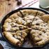 Deep Dish Chocolate Chip Cookie with Caramel and Sea Salt