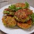 Quinoa and kale cakes
