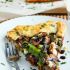 Asparagus and Mushroom Galette with Bacon and Goats Cheese