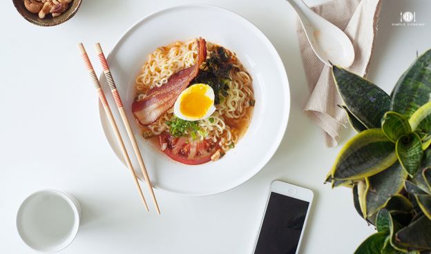 Bacon And Egg Breakfast Ramen