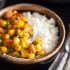 Creamy chickpea curry