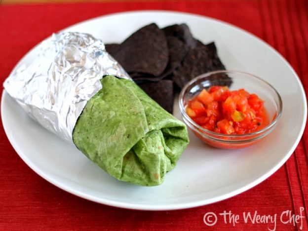 Fish stick burritos