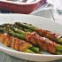 Bacon-wrapped asparagus bundles
