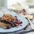 Blueberry crumble tartlets