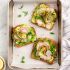 artichoke avocado toast