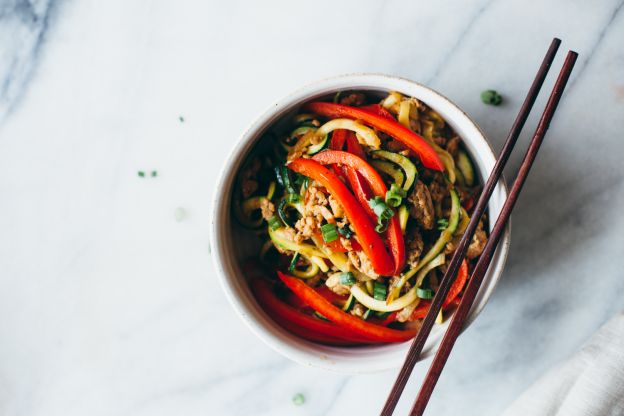 Drunken Zucchini Noodles