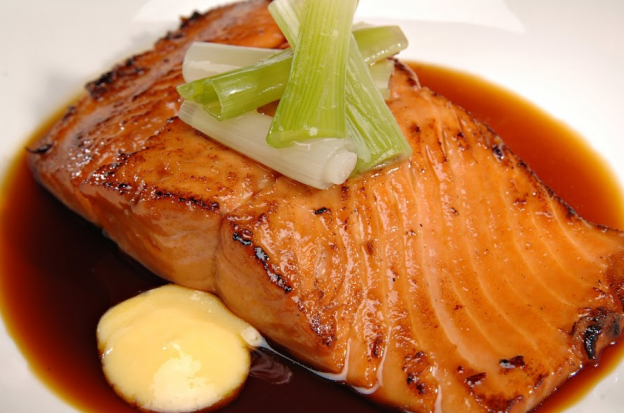 Slow Cooker Maple Salmon