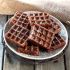 Brownie waffles