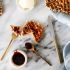 Ricotta Waffles with Vanilla Strawberry Sauce