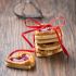 Jelly-filled butter cookies